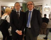 L'Ambassadeur et les représentants des principaux media de Bosnie-Herzégovine à la Résidence de France (27 nov. 2013) - D.R.