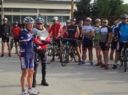 L'Ambassadeur au marathon cycliste Bihać-Srebrenica (11 juillet 2013) / Ambasador na biciklističkom maratonu Bihać-Srebrenica (11. juli 2013.) - Photo/foto : Ambassade de France en BH / Francuska ambasada u BiH (D.R.)