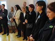 Réception en l'honneur des anciens boursiers du gouvernement français, le 26 septembre 2014 - Photo : ambassade de France en Bosnie-Herzégovine (D.R.)