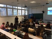 L'Ambassadrice à l'Université de Mostar (27 janvier 2017)