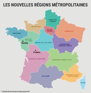 Poitiers et Nantes en France - JPEG